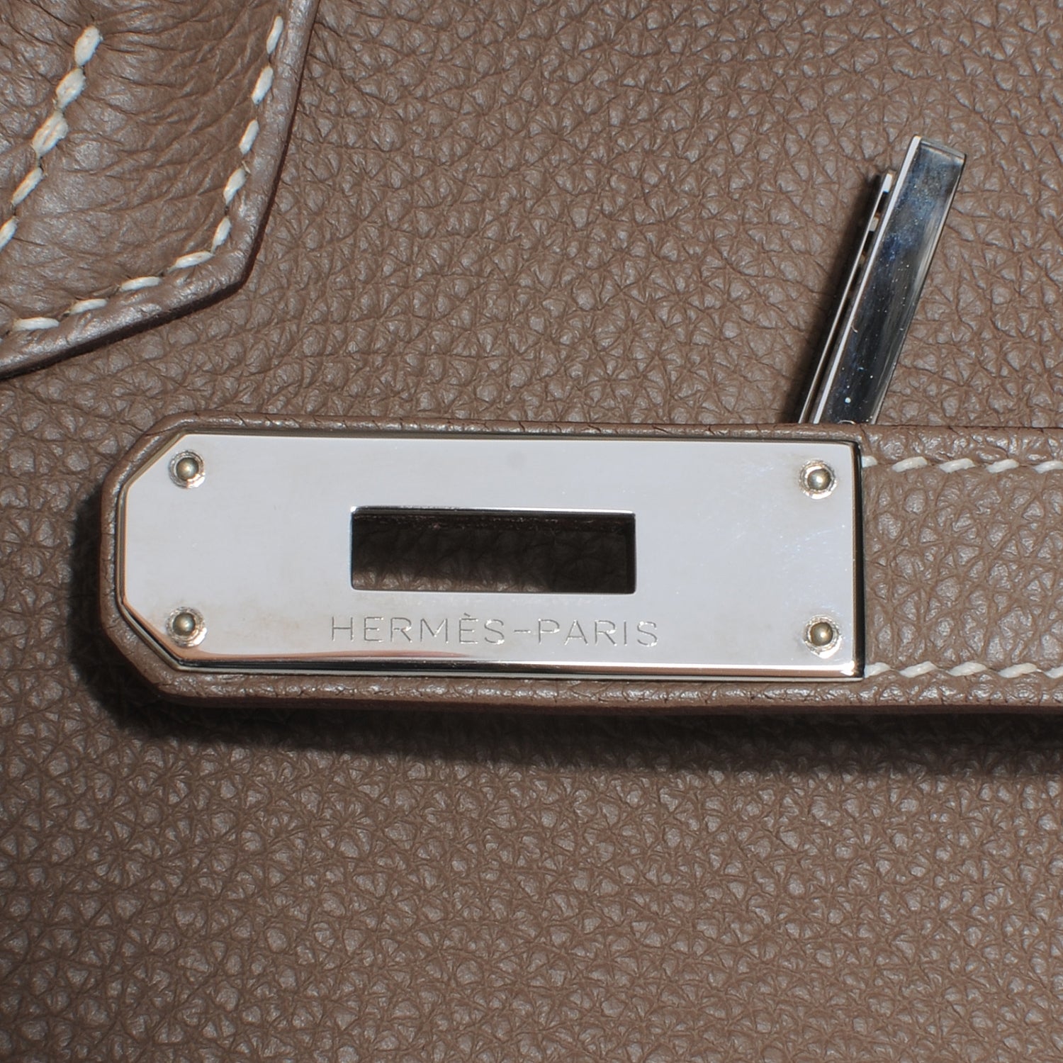 Hermes Togo Birkin 40 Etoupe 8 of 11