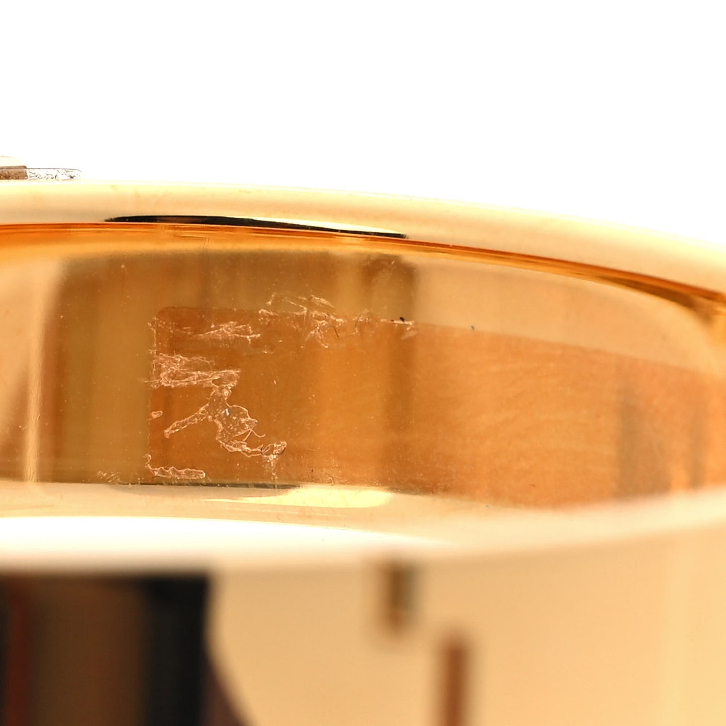 Enamel Narrow Clic Clac H Bracelet PM Jaune Madras