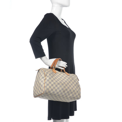 Louis Vuitton Damier Azur Speedy 30 2 of 19