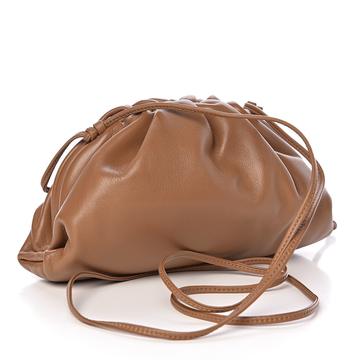 Bottega Veneta Butter Calfskin The Mini Pouch Cammello 3 of 10