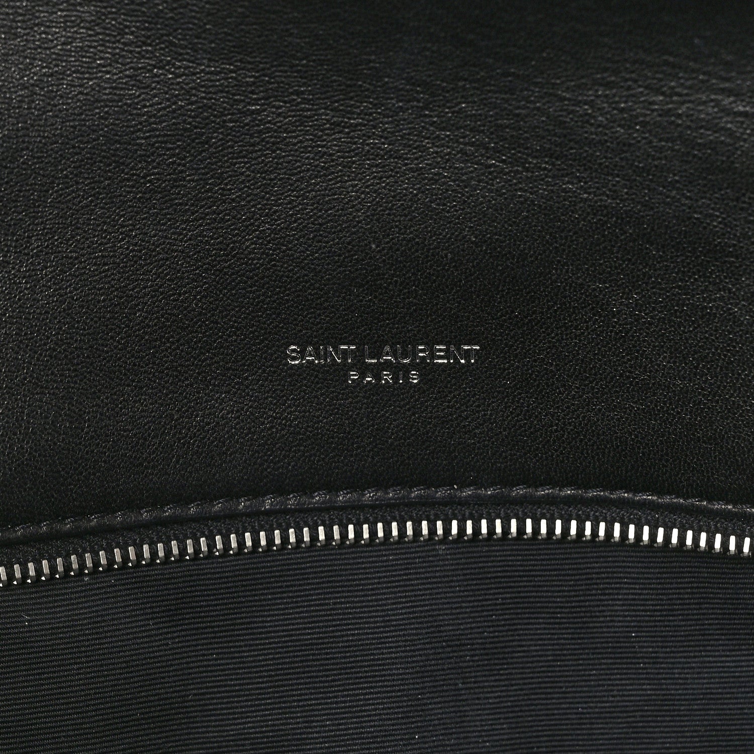 Saint Laurent Velvet Lambskin Quilted Rhinestone Sade Puffer Envelope Clutch Black 6 of 9