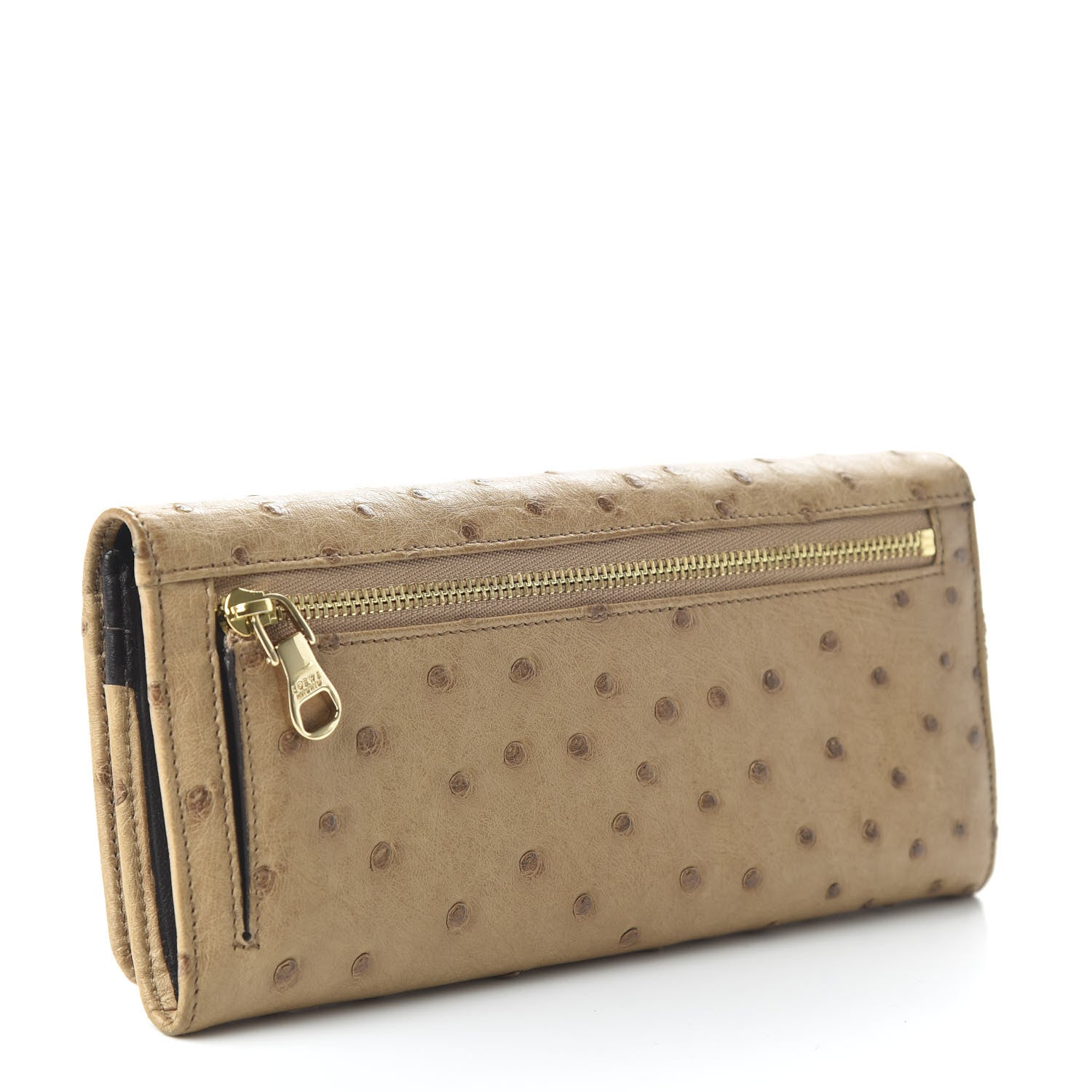 Loewe Ostrich Continental Wallet 3 of 10