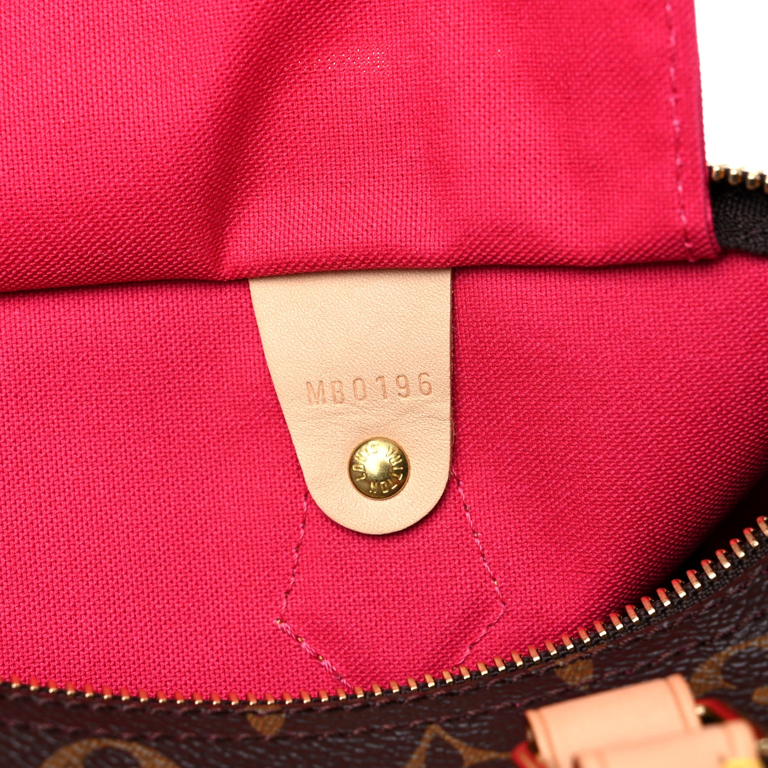 Louis Vuitton Monogram Bay Speedy 30 Rose Ballerine Poppy 7 of 9
