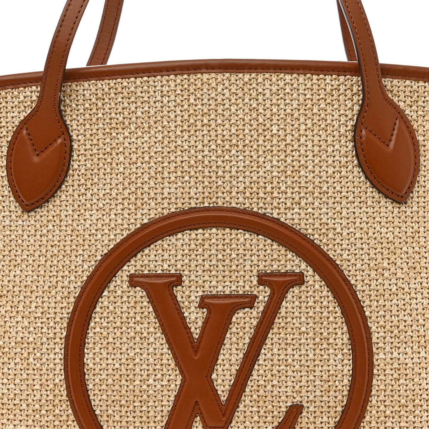 Raffia Saint Jacques Tote Caramel