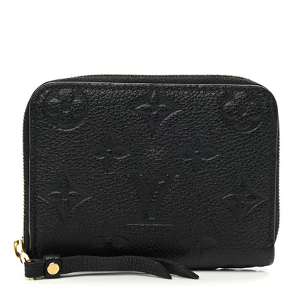 Louis Vuitton Empreinte Zippy Coin Purse Black 1 of 10