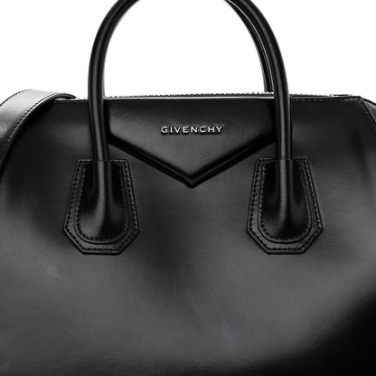 Givenchy Shiny Lord Calfskin Medium Antigona Black 6 of 9