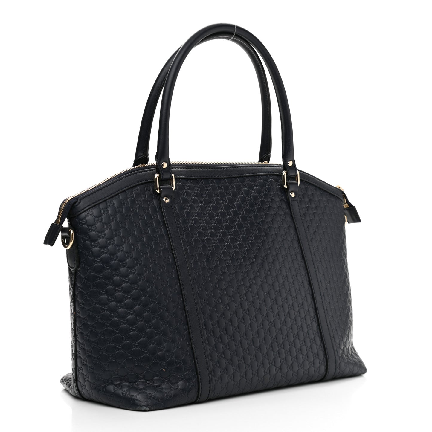 Soft Microguccissima Dome Satchel Navy