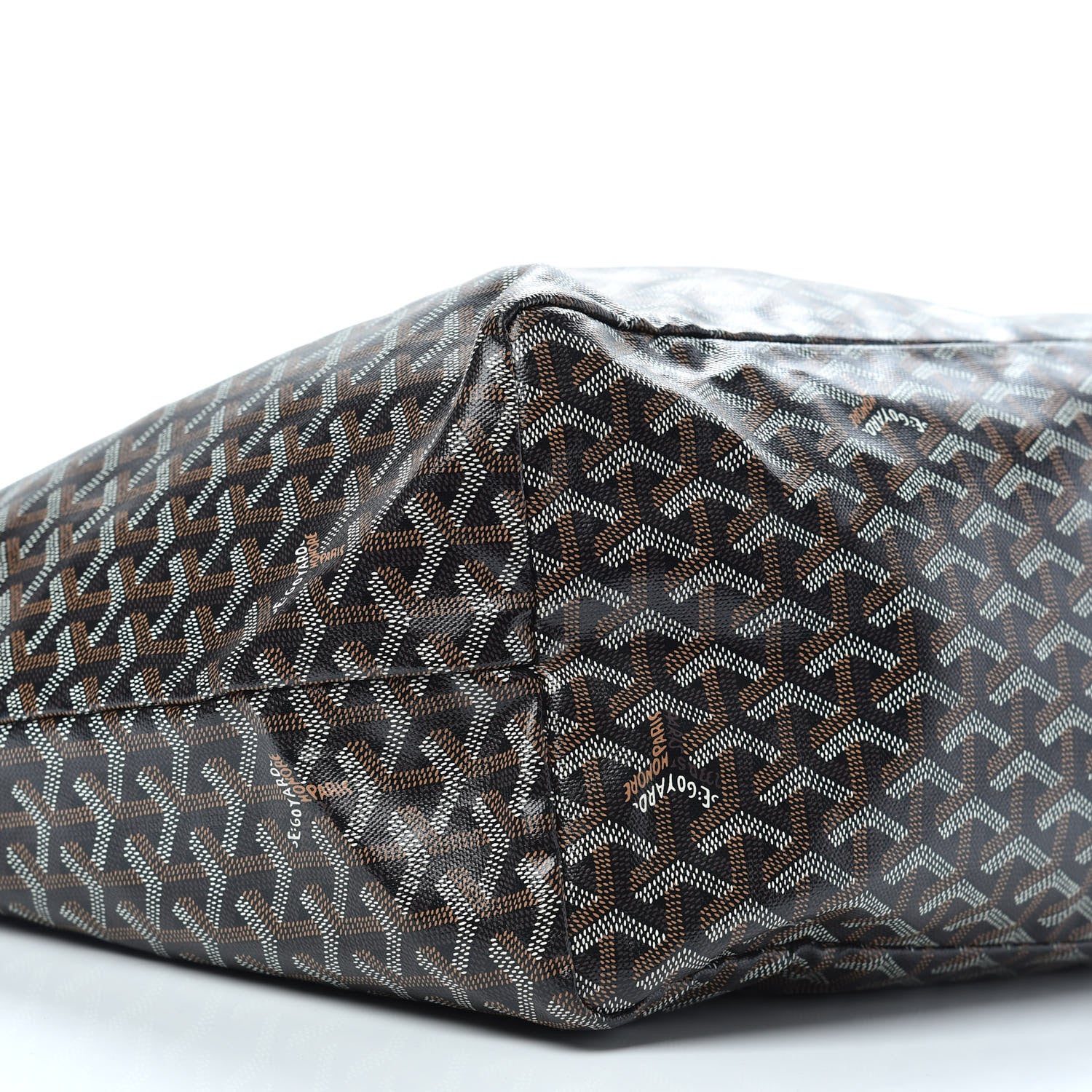 Goyard Goyardine Saint Louis GM Black Gold 6 of 7