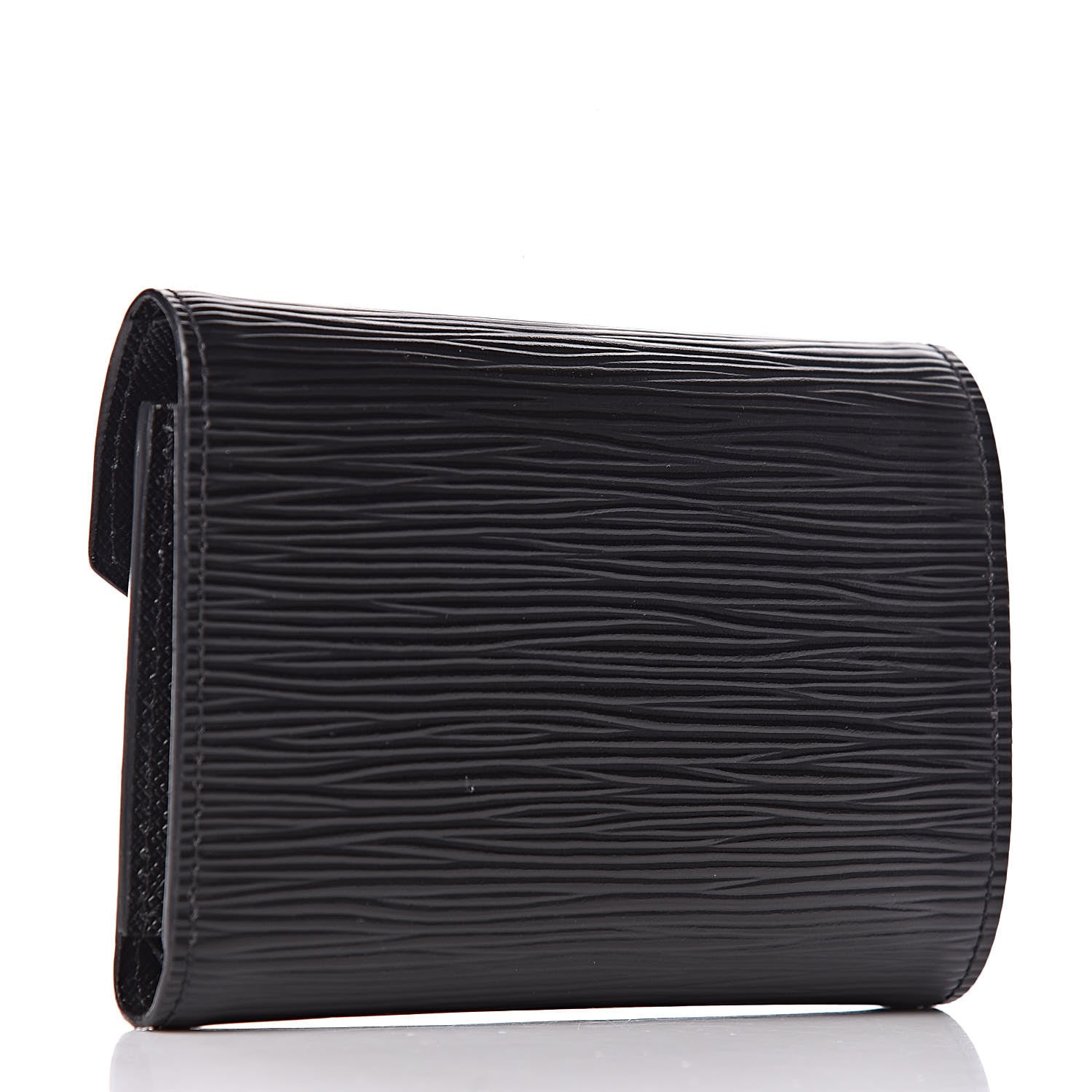 Louis Vuitton Epi Victorine Wallet Black 3 of 6