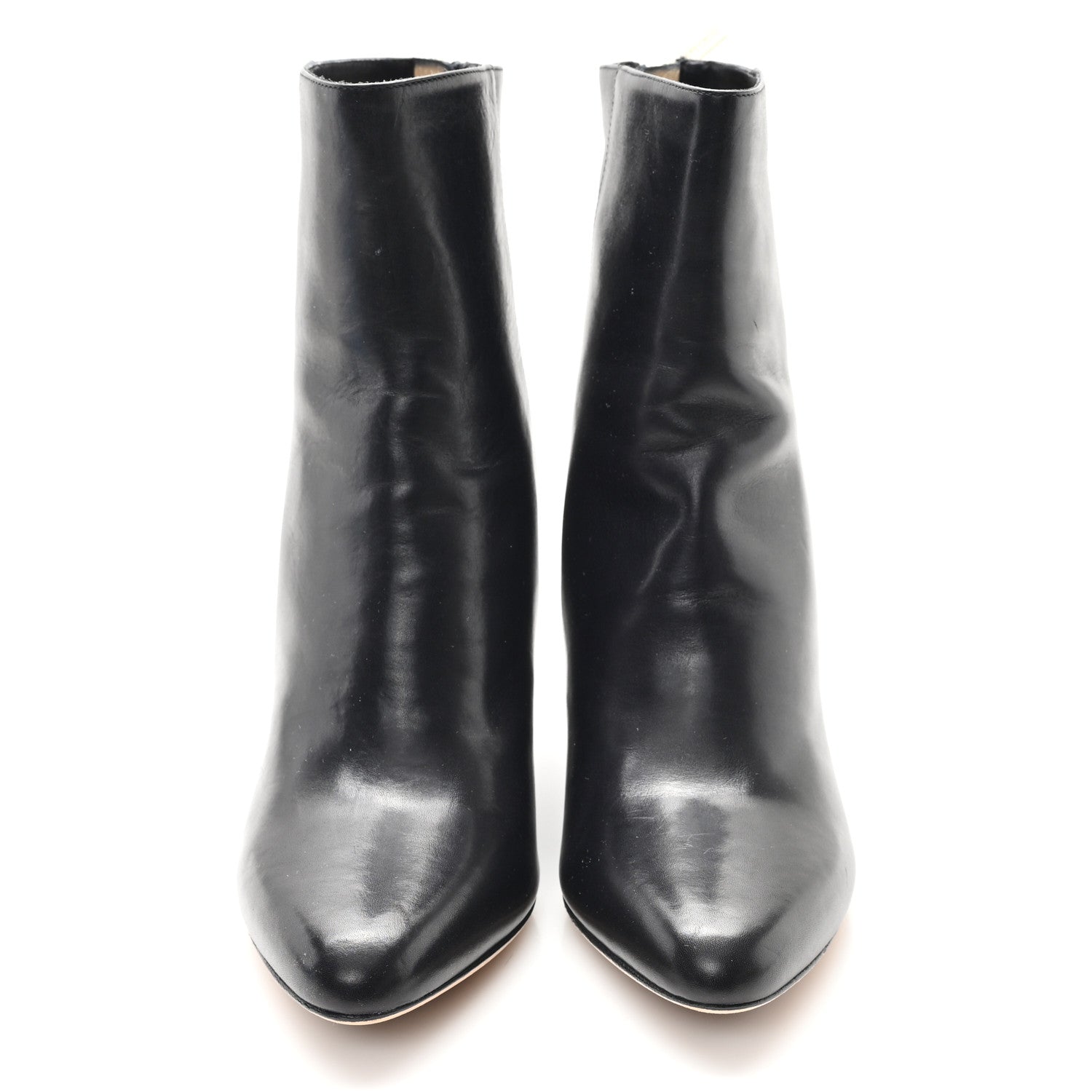 Jimmy Choo Calfskin Mayor Ankle Boots 36.5 Black 3 of 9