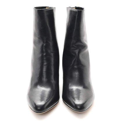 Jimmy Choo Calfskin Mayor Ankle Boots 36.5 Black 3 of 9