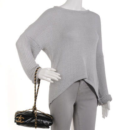 Chanel Calfskin Baluchon Black 2 of 8
