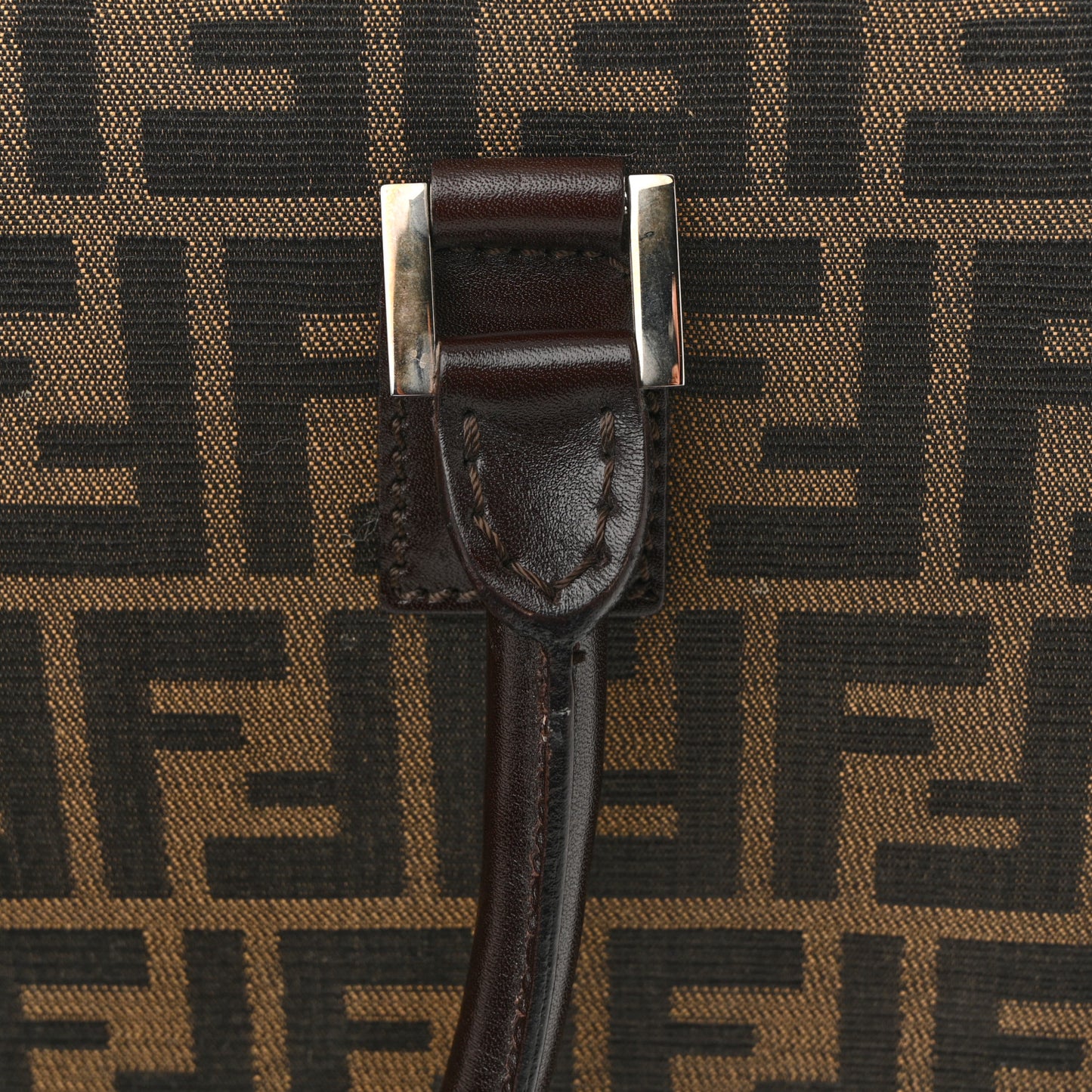 Zucca Top Handle Vertical Tote Tobacco