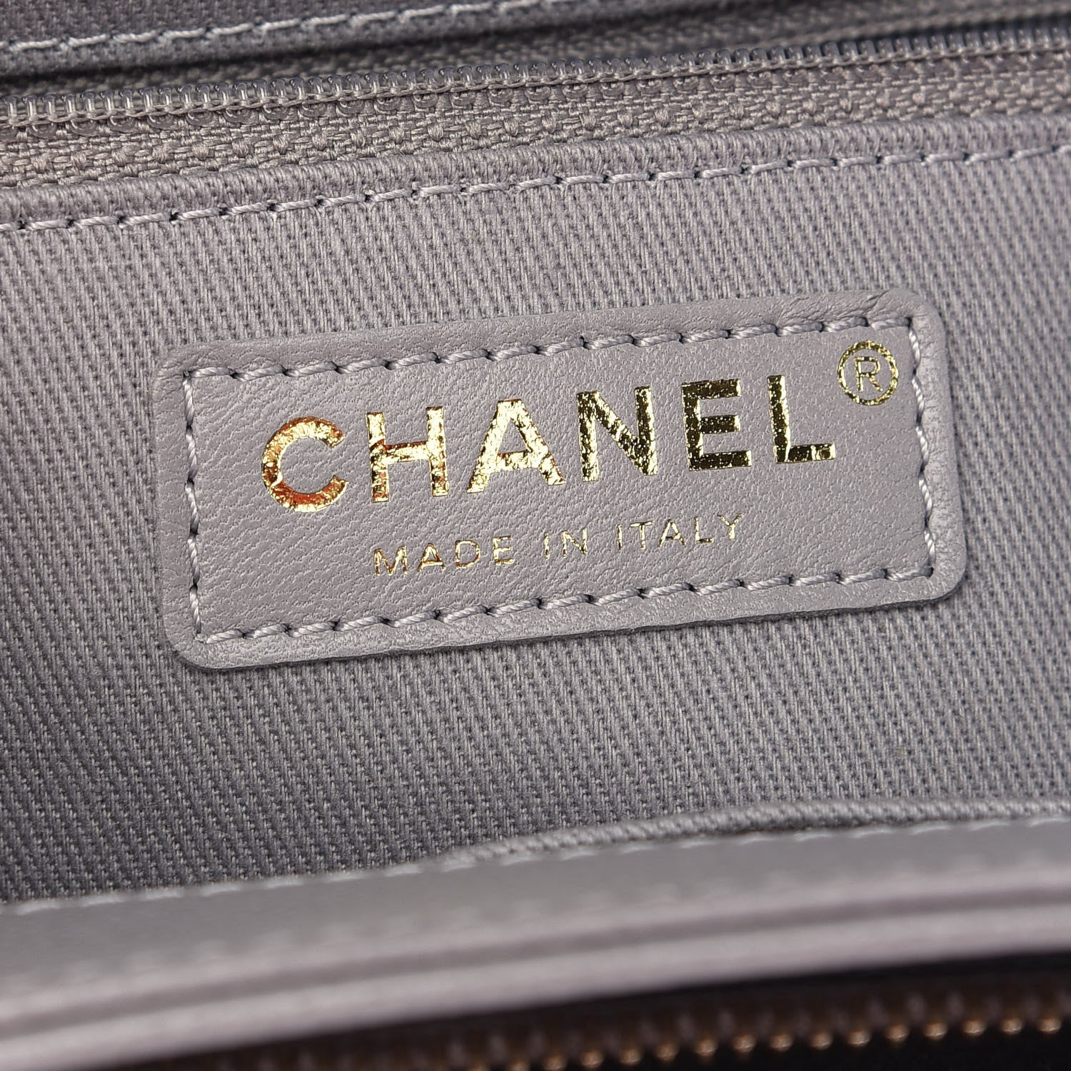 Chanel Caviar Quilted Medium Business Affinity Flap Grey 6 of 9