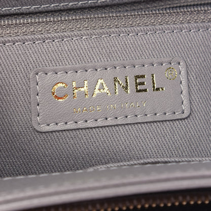 Chanel Caviar Quilted Medium Business Affinity Flap Grey 6 of 9