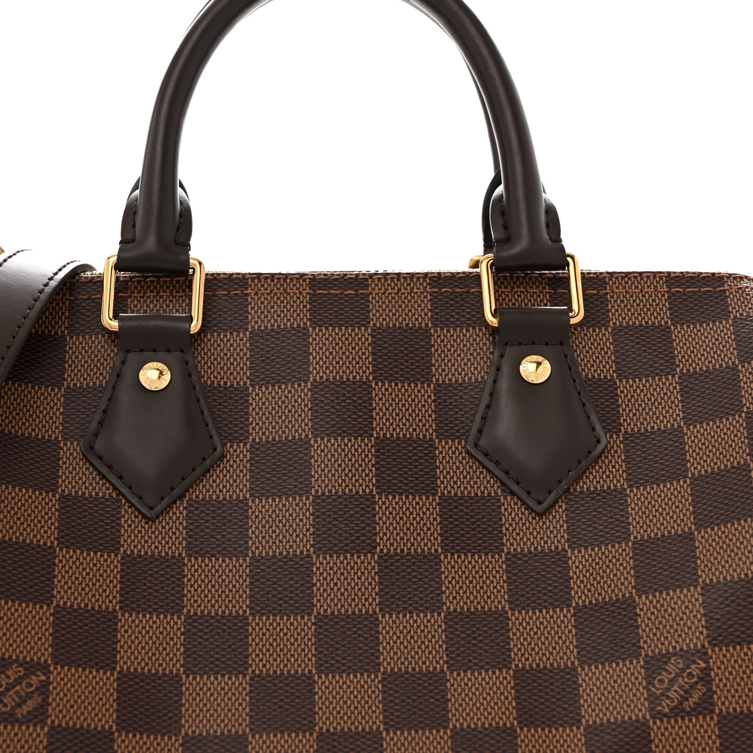 Louis Vuitton Damier Ebene Speedy Bandouliere 25 7 of 12