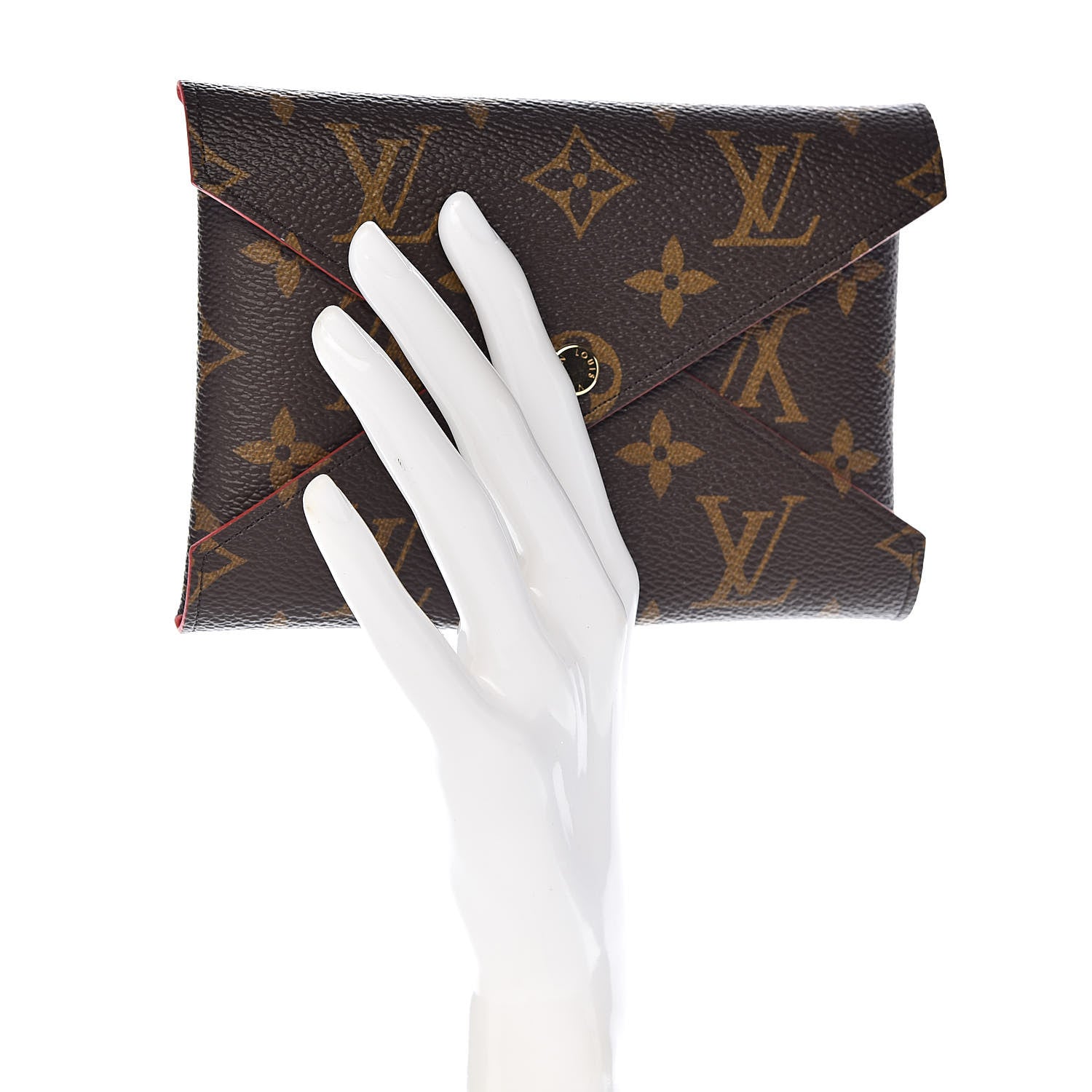 Louis Vuitton Monogram Medium Kirigami Pochette Insert Coquelicot 2 of 7