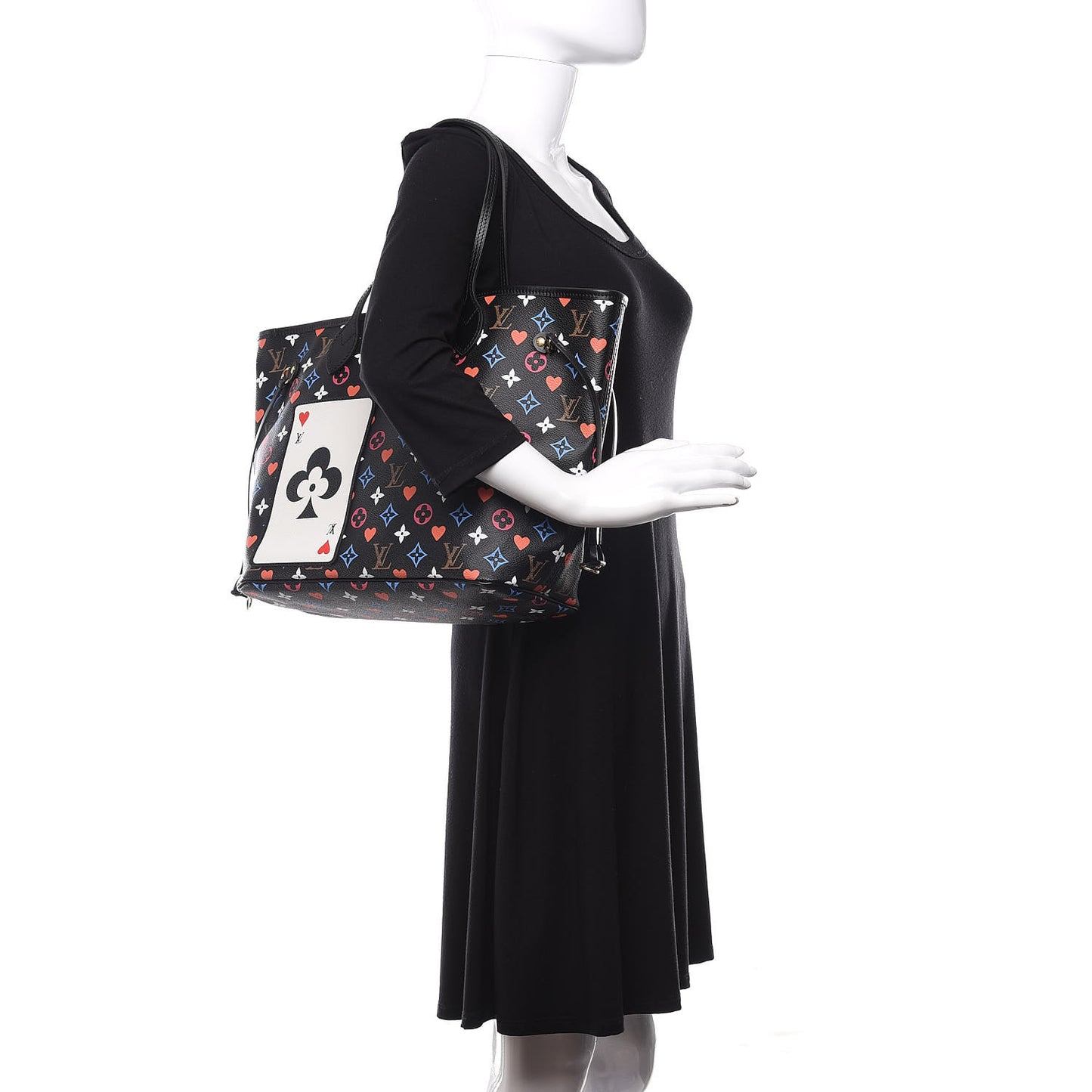 Game On Neverfull MM Black