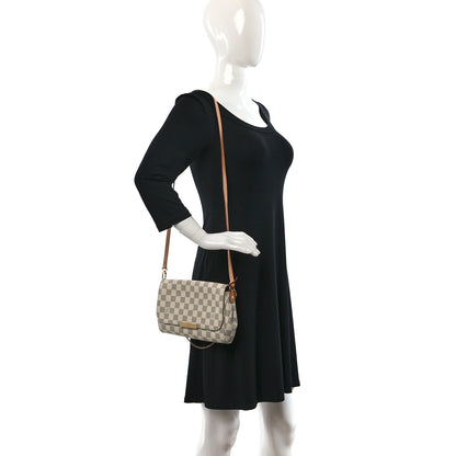 Louis Vuitton Damier Azur Favorite MM 2 of 11