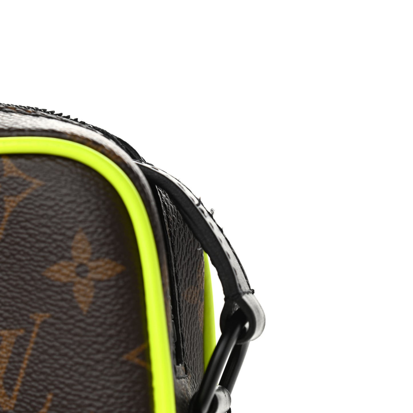 Monogram Macassar Christopher Wearable Wallet Fluorescent Yellow