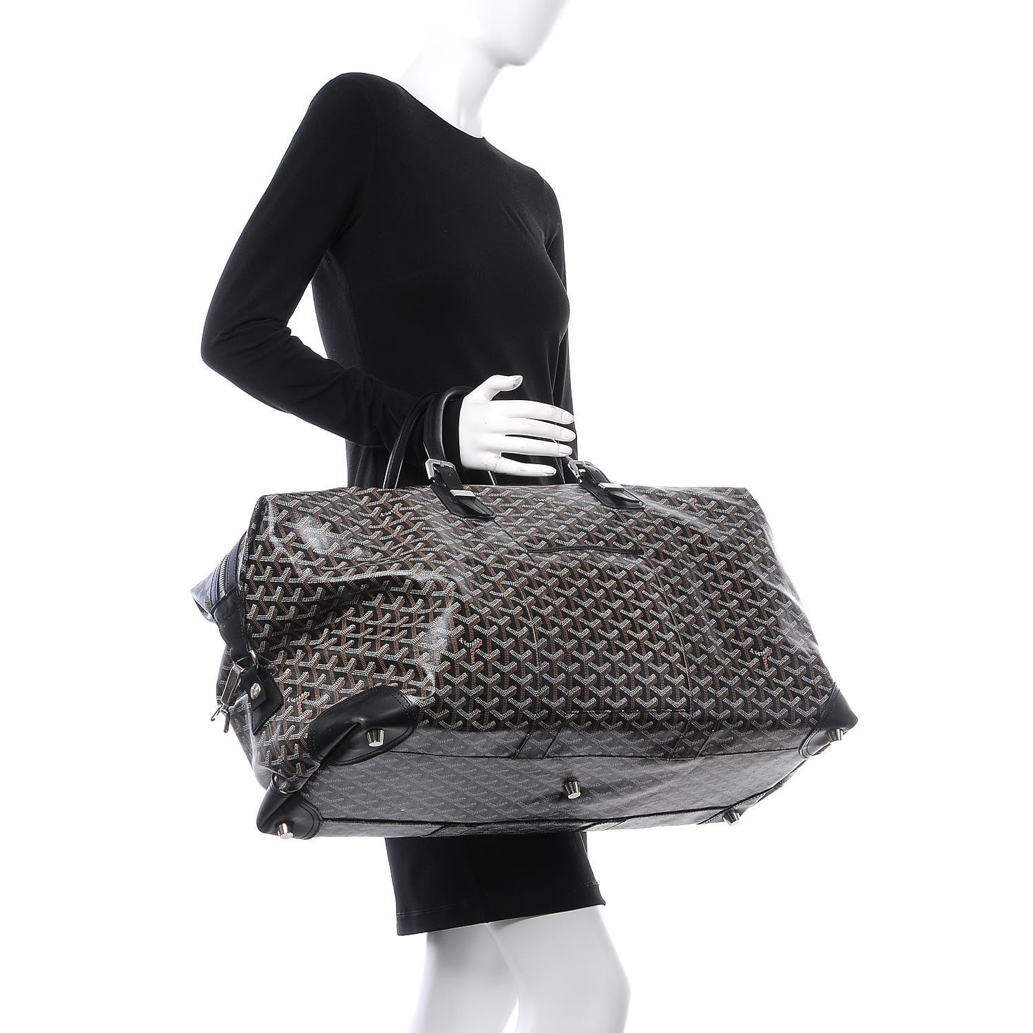 Goyard Goyardine Boeing 55 Black 2 of 9