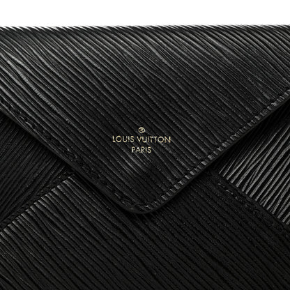 Louis Vuitton Epi Envelope Pouch Black 6 of 6