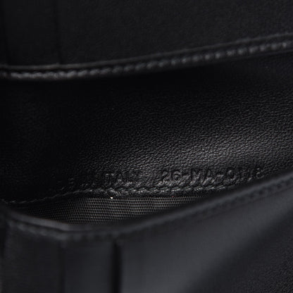 Christian Dior Lambskin Cannage Studded Diorama Elancee Wallet Black 7 of 7