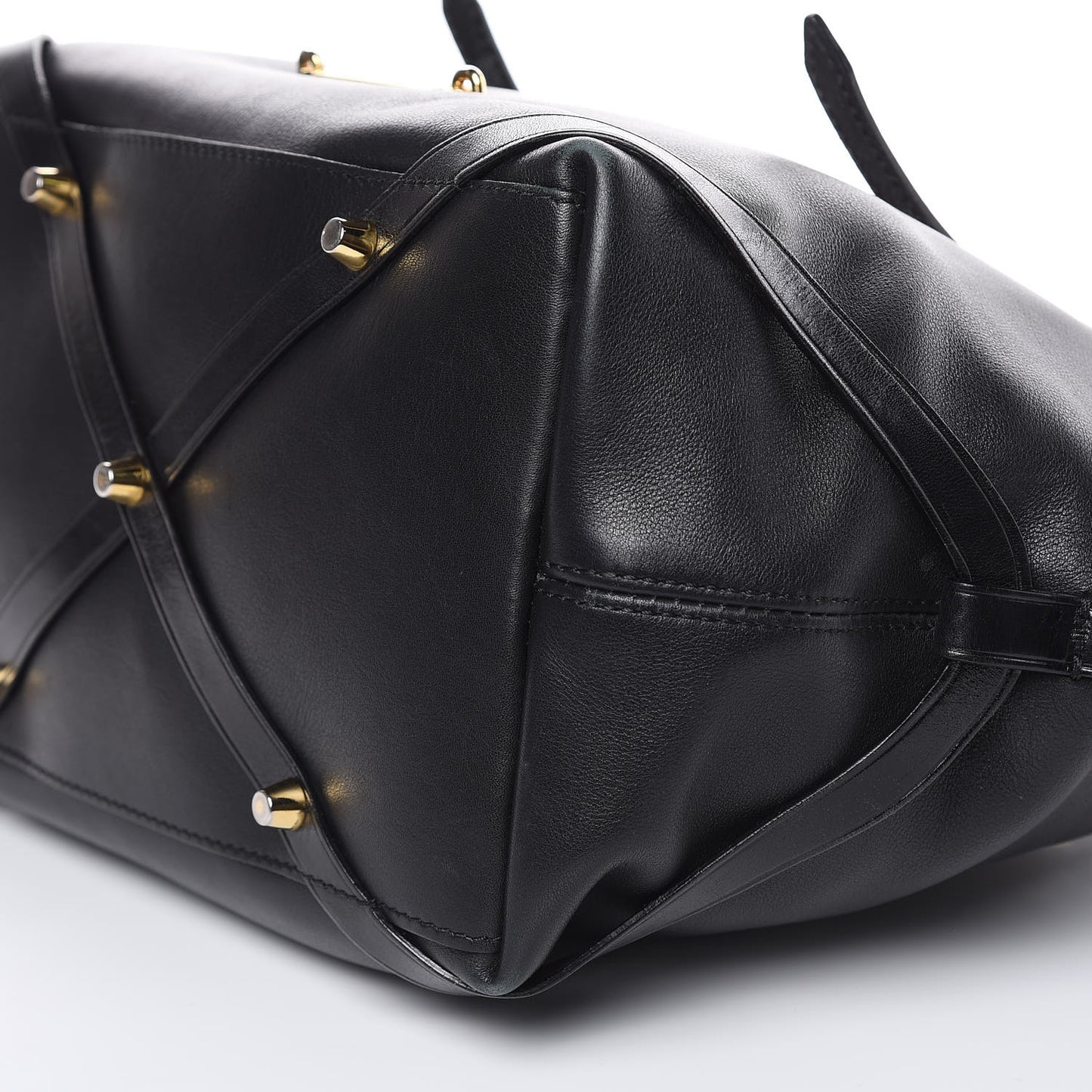 Calfskin House Check Small Salisbury Tote Black