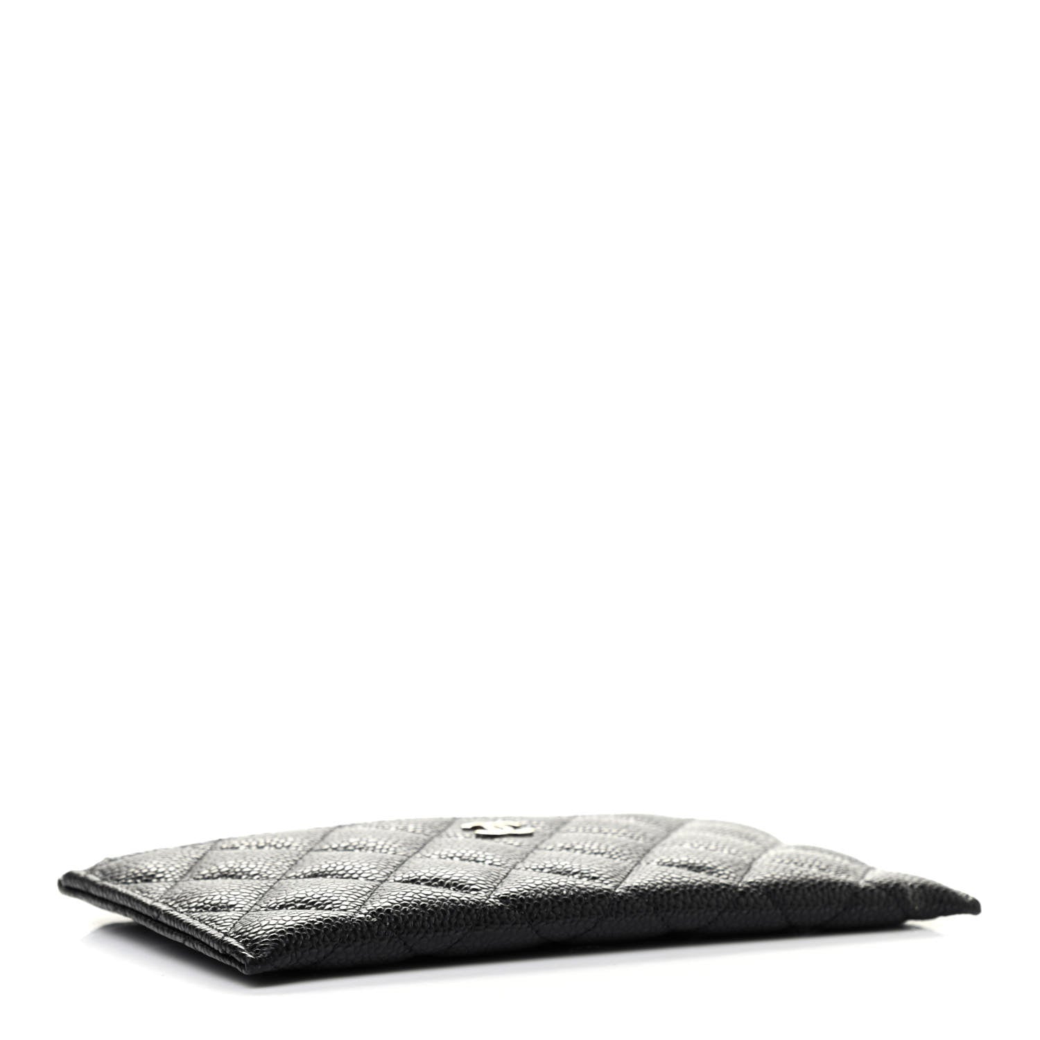 Chanel Caviar Quilted Classic Zip Pouch Black 4 of 7