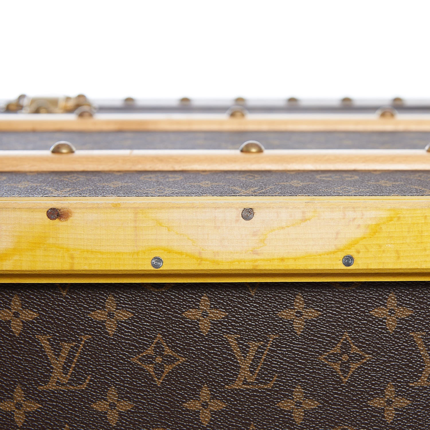 Louis Vuitton Monogram Malle Courrier Lozine Trunk 110 16 of 76