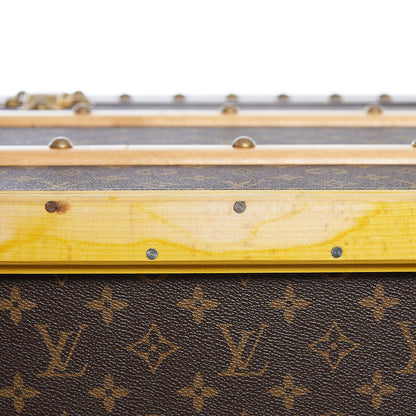 Louis Vuitton Monogram Malle Courrier Lozine Trunk 110 16 of 76