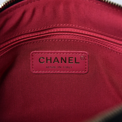 Chanel Shiny Lambskin Quilted Fashion Therapy Bowling Bag Black 8 of 10