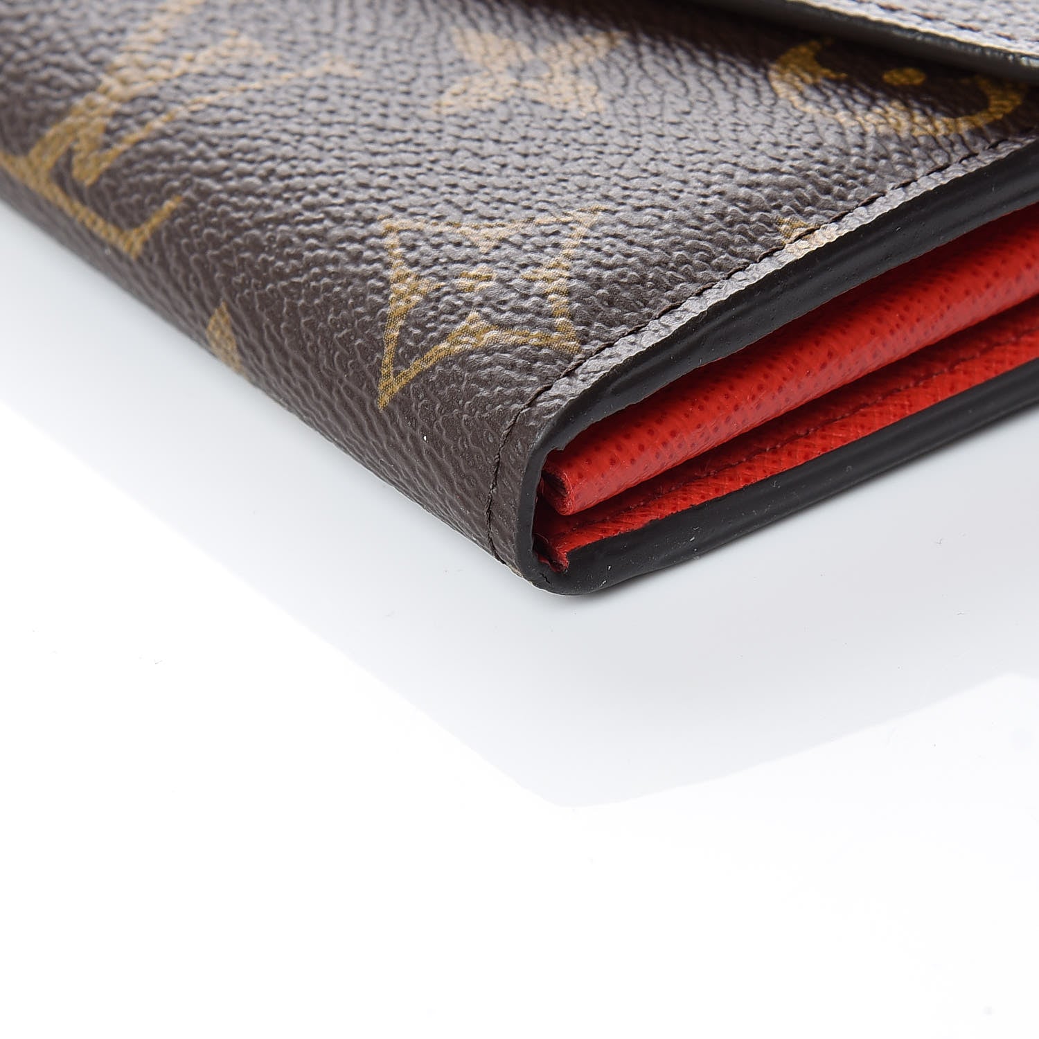 Louis Vuitton Monogram Sarah Wallet NM Coquelicot 8 of 11
