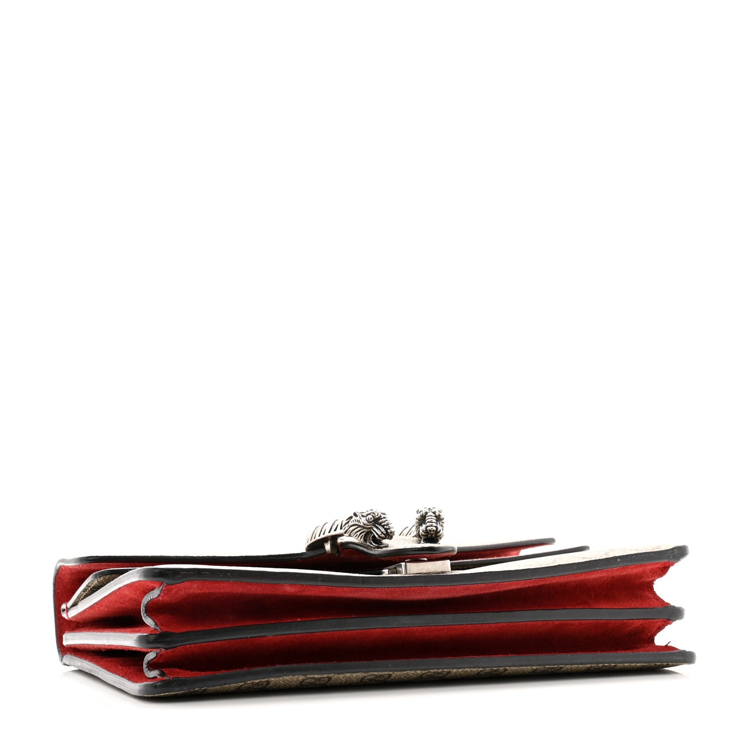 Gucci GG Supreme Monogram Small Dionysus Shoulder Bag Red 4 of 13