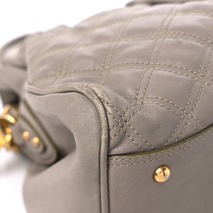 Marc Jacobs Calfskin Quilted Alyona Grey 12 of 24