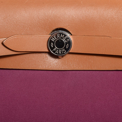 Hermes Toile Herbag Zip PM 31 Tosca 6 of 8