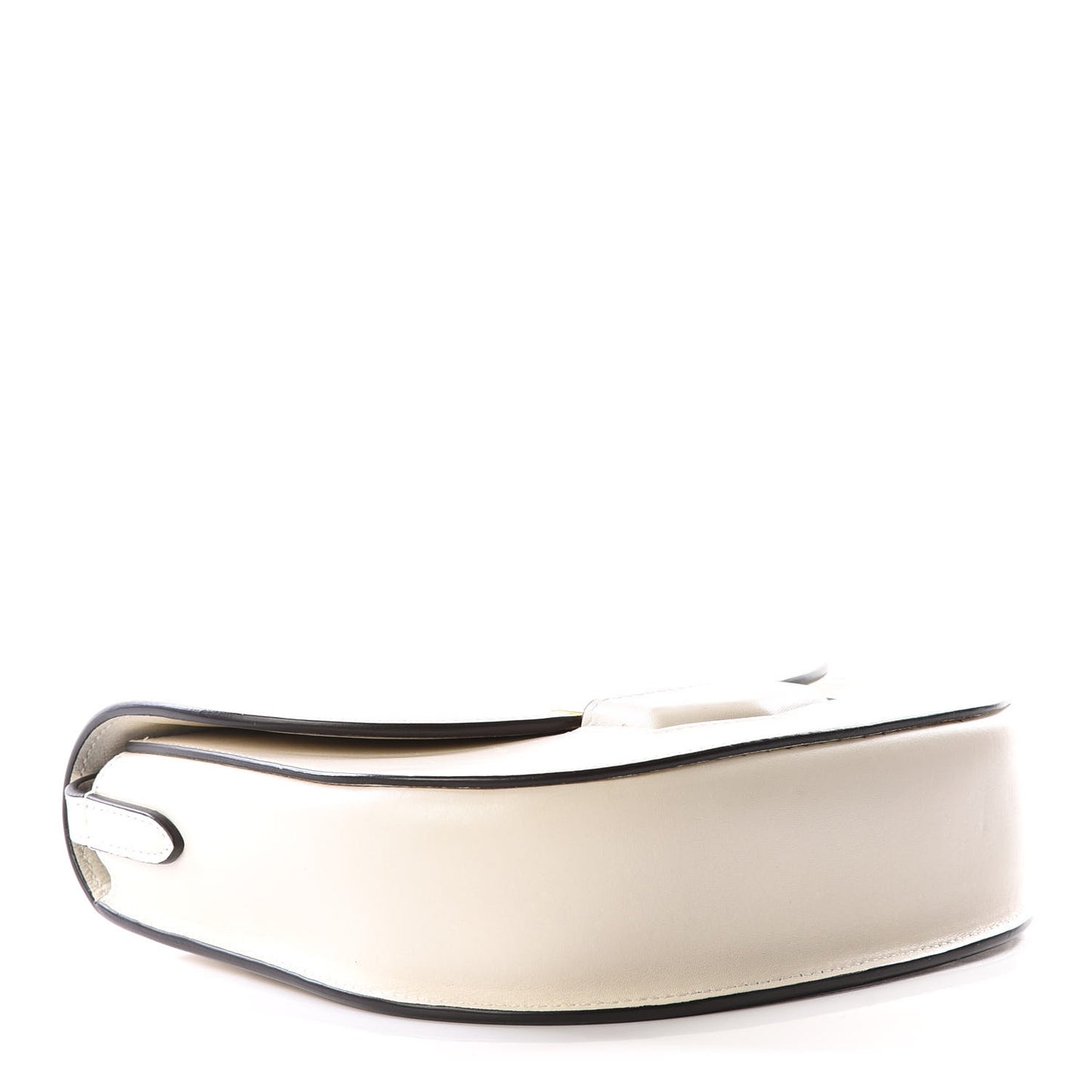 Smooth Calfskin Small Trotteur White