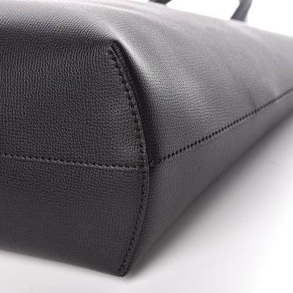 Fendi Vitello Vienna Enamel F is Fendi Shopping Tote Black Taupe 10 of 10