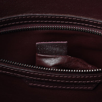 Celine Smooth Calfskin Small Luggage Burgundy 8 of 17