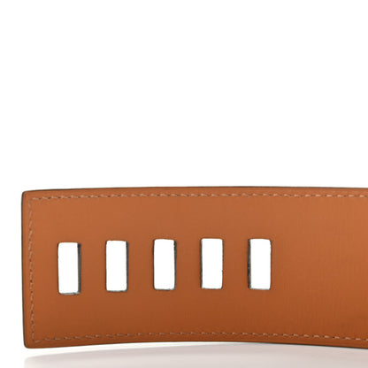 Hermes Epsom Collier De Chien CDC Belt 85 Bleu Thalassa 3 of 8
