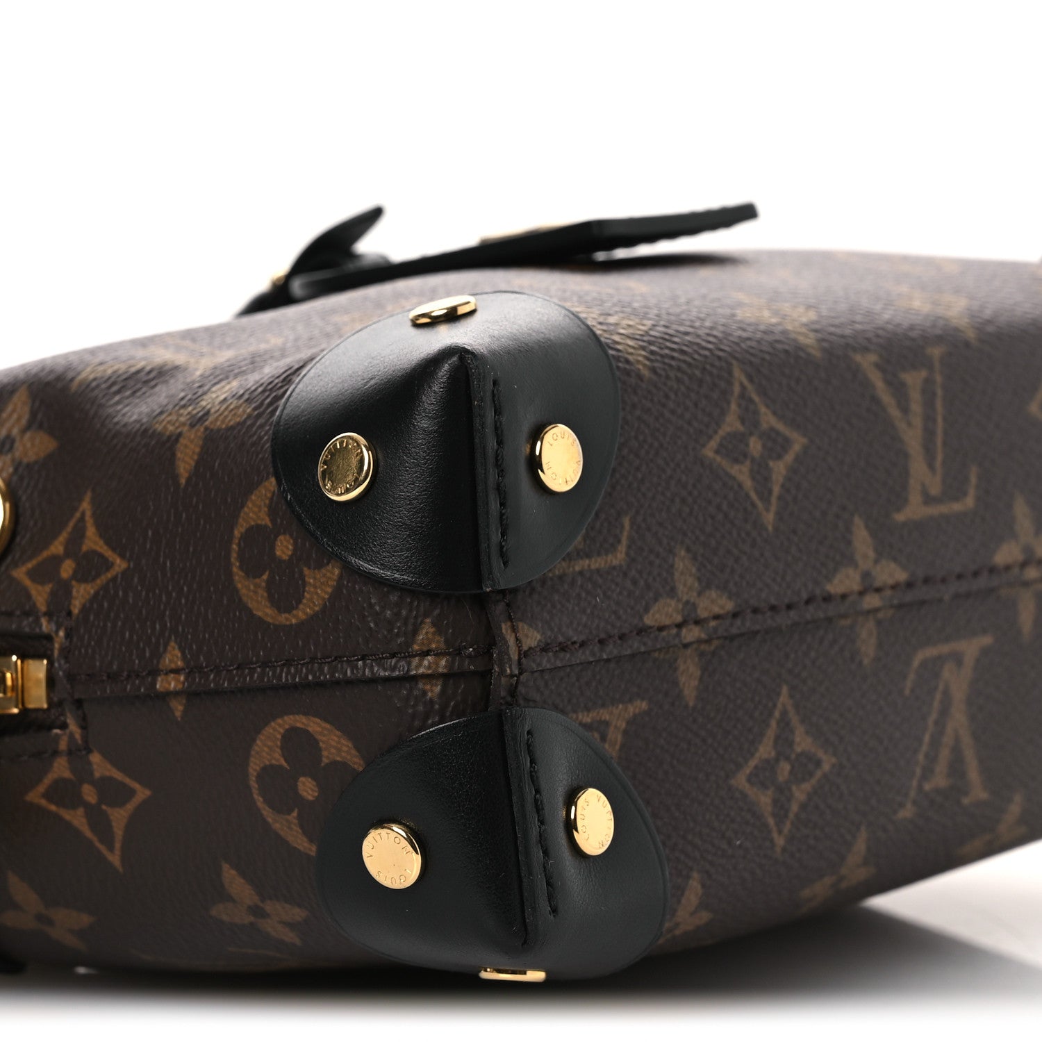Louis Vuitton Monogram Petite Malle Souple Black 1869884