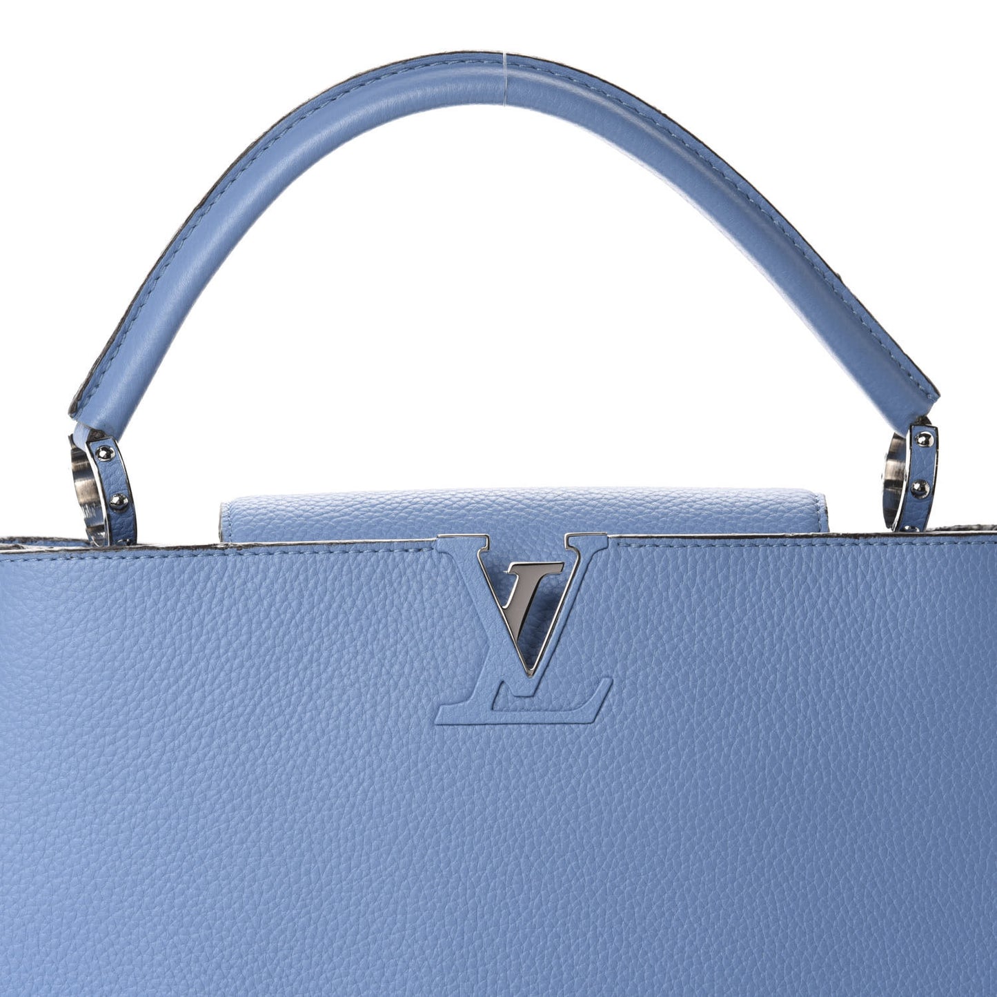 Taurillon Capucines MM Bleuet