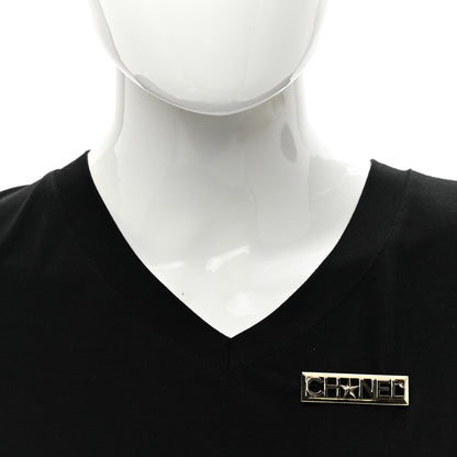 Chanel Star Logo Brooch Gold 2 of 5