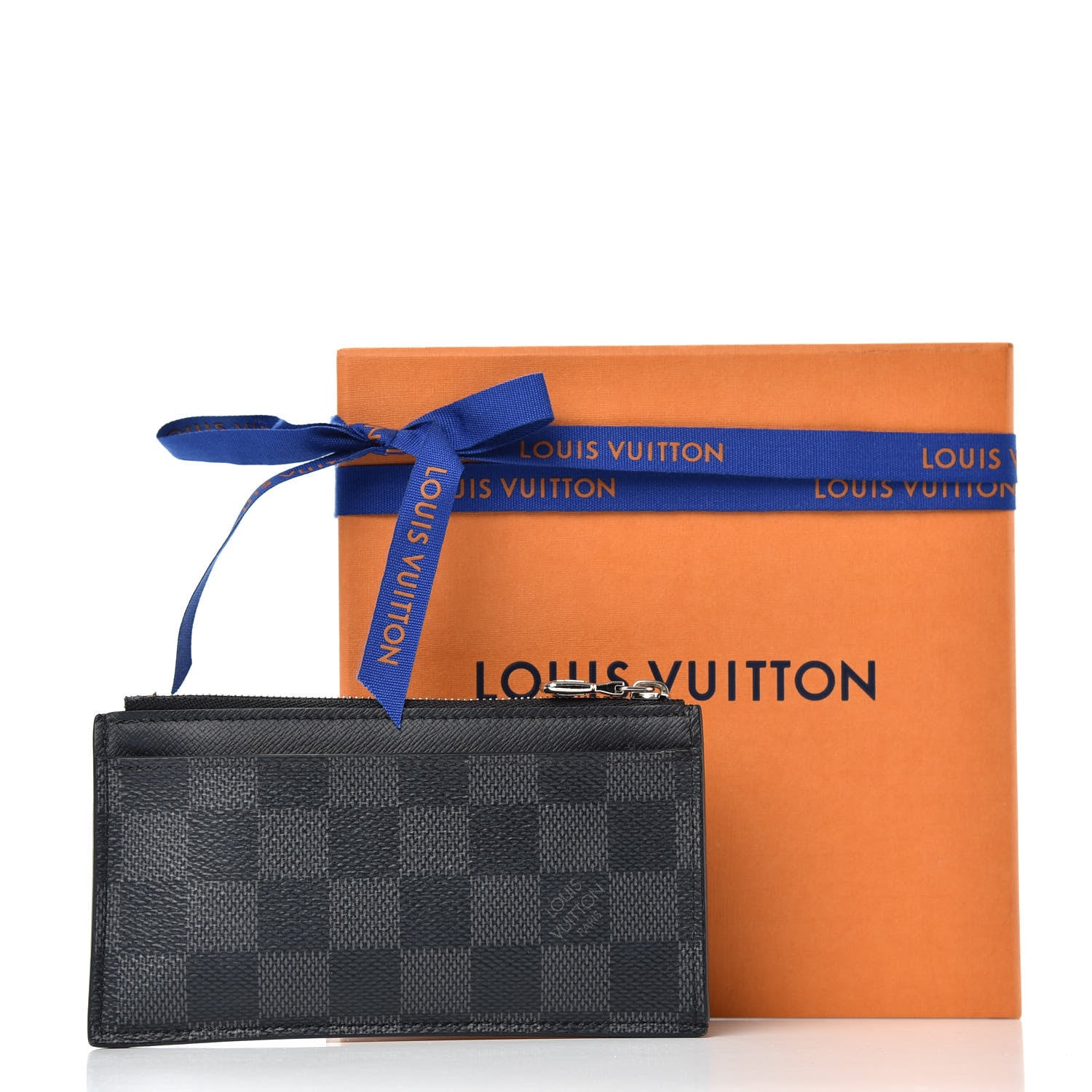 Louis Vuitton Damier Graphite Coin Card Holder 7 of 7