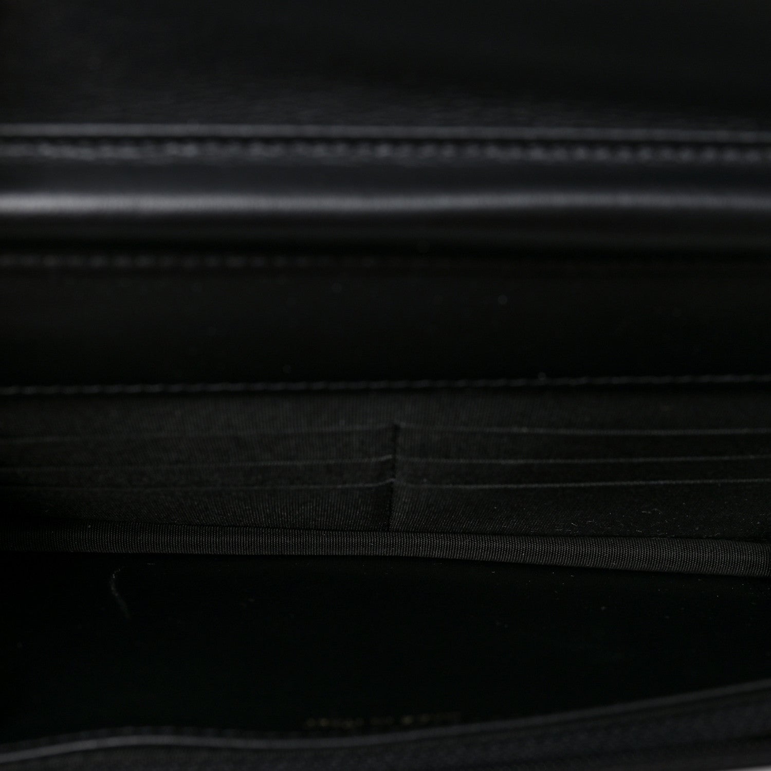 Chanel Caviar Quilted Boy Wallet On Chain WOC Black 5 of 9