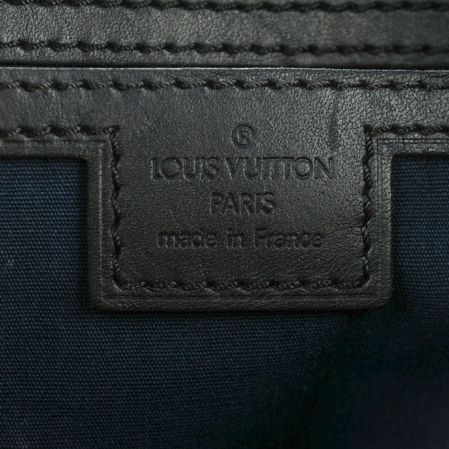 Mini Monogram Montsouris GM Backpack Blue