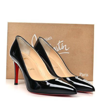 Christian Louboutin Patent Pigalle Follies 85 Pumps 36.5 Black 8 of 8