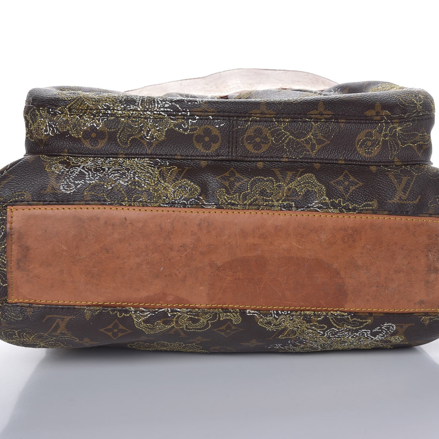 Louis Vuitton Monogram Dentelle Fersen Gold 18 of 18