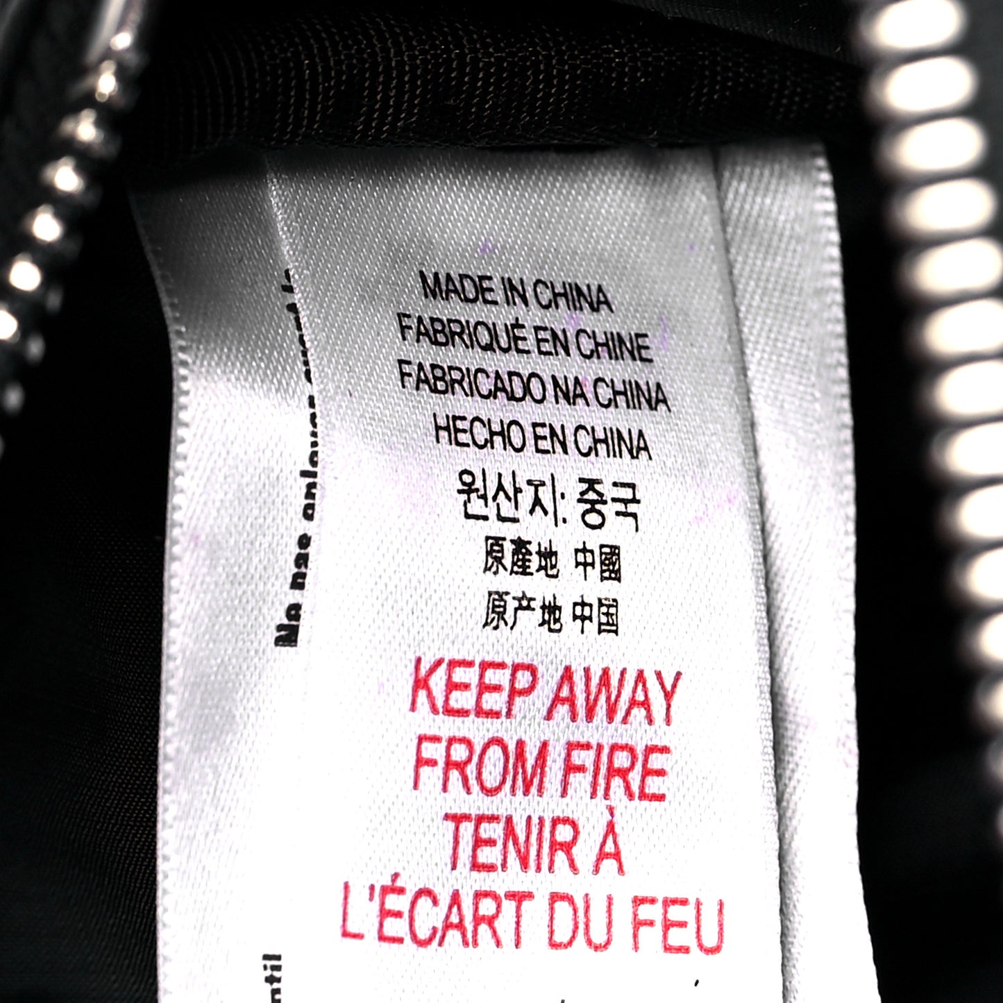 Econyl Logo Print Small Cannon Bum Bag Black