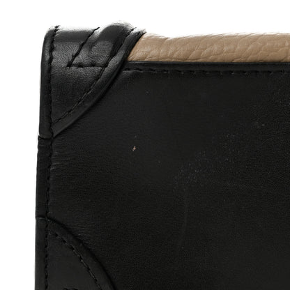 Celine Elephant Calfskin Suede Tri-color Nano Luggage Sand 10 of 13